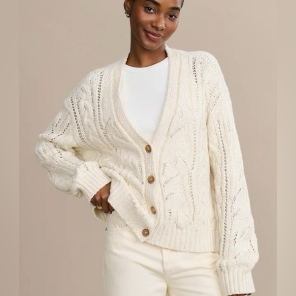 Jenni Kayne Cable Knit Cardigan